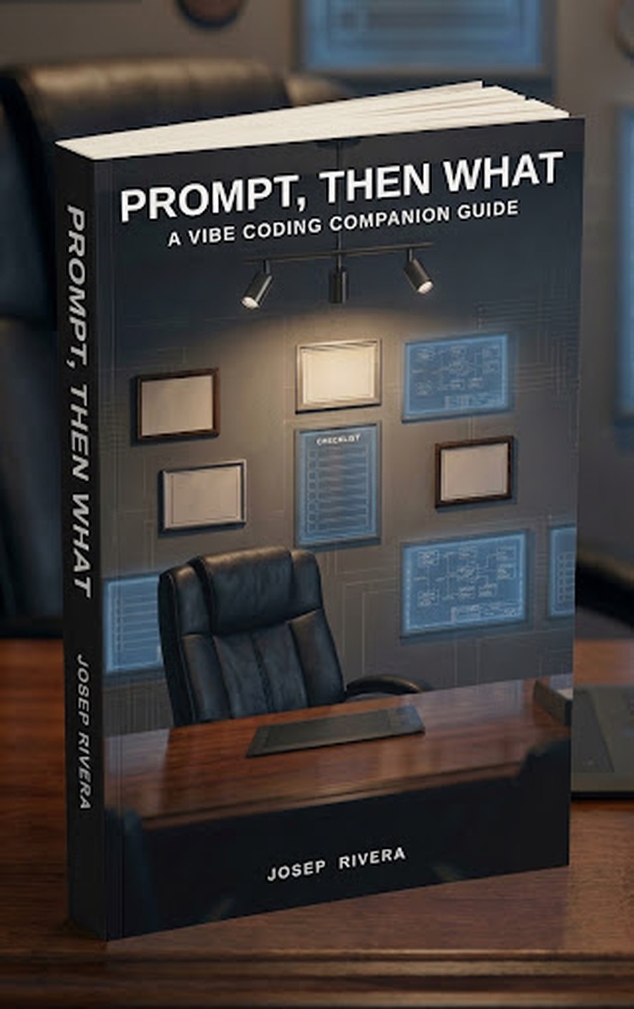 Cover of Prompt, Then What: A Vibe Coding Companion Guide by Josep Rivera
